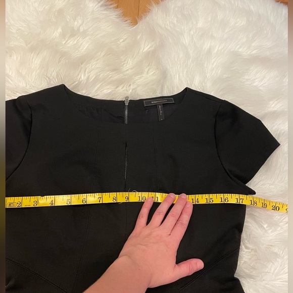 BCBG Black Cocktail Dress size M - Picture 6 of 14